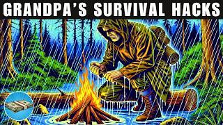 Grandpas 37 Valuable Survival Hacks In a Wild that might save your life one day