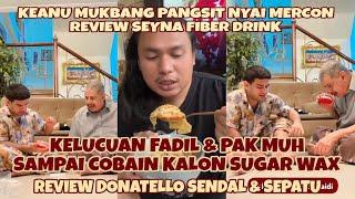 KELUCUAN FADIL & PAK MUH  REVIEW SUGAR WAXSEPATU & SENDAL DONATELLOSUGAR WAXPANGSIT NYAI MERCON