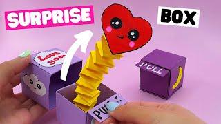 How to make origami SURPRISE BOX origami pop out box