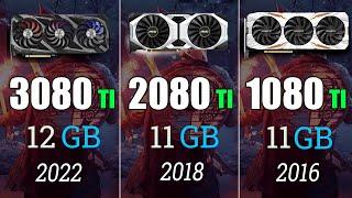 RTX 3080 Ti vs RTX 2080 Ti vs GTX 1080 Ti   Test in 9 Games 4K Ultra