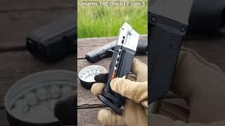 T4E Glock17 5 Joule Aluminum Balls #airgun #umarex #glock