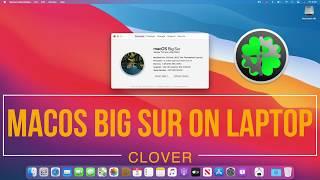 macOS Big Sur on Laptop using Clover  Hackintosh