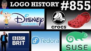 LOGO HISTORY #855 - SUSE Crocs Fedora BBC Brit Poland & Disney Channel International