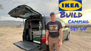 Efficient & Minimalist Ikea Inspire Camping build - Honda Element