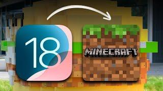 I Tried Minecraft on IPAD OS 18