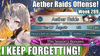 My Most Disastrous AR Season Ever   Aether Raids - Week 289 FEH