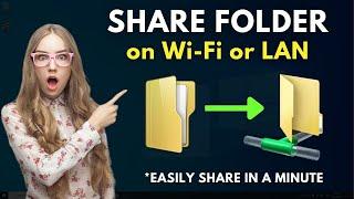 Sharing Files Between Computers Wirelessly  Solution for sharing folders on WIFI network
