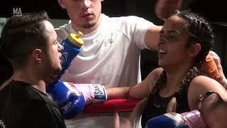 Muay Thai Mayhem 29 Feb 2020 - Danielle Peters vs Lilly JG