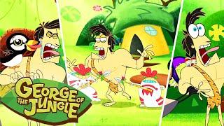 Who Is The Rightful King?   George of the Jungle  1 Hour Compilation  Cartoons