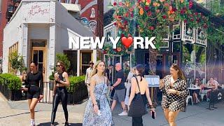 4KNYC WalkLively Summer Vibes in West VillageHot Friday in New York City  May 2024