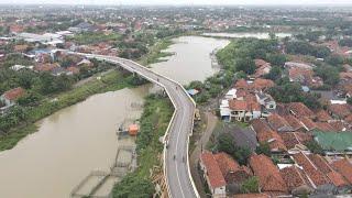 JEMBATAN KELOK LIMA INDRAMAYU Video Drone