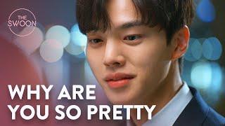 Song Kang thinks Kim So-hyun is prettier than the view  Love Alarm Ep 4 ENG SUB