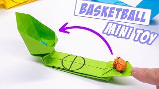 Easy Origami Basketball toys  Mini moving toy basketball pop it 4