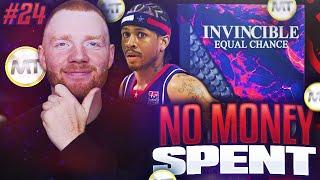 NO MONEY SPENT #24 - GUARANTEED INVINCIBLE PACK NBA 2K24 MYTEAM