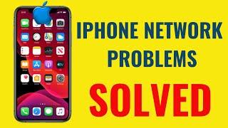 How to fix network problems on iPhone all iPhone models