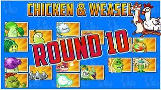 The Chicken & Weasel Tournament Level 10 - Plants vs Zombies 2 Epic Tournament