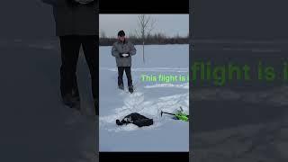 FlyWing FW450L V3 Heli hits the Snow #flywing