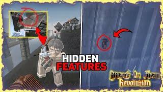 7 Hidden Features & Mechanics in AOT Revolution Roblox