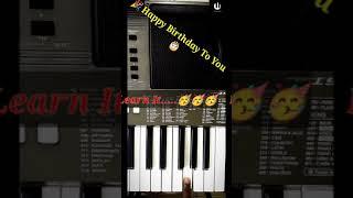 Happy Birthday Song-Tutorial Keyboard by Jebin Joe K.P  Jebin Theme Joe #MyFirstShorts #Shorts