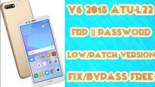 Huawei Y6 2018 ATU-L22 EMUi 8.0.0Passcode FRP Bypass 100% FIX FREE.