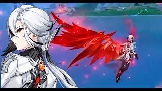 Arlecchino Gameplay & Skill - Genshin Impact 4.6 Arlecchino Gameplay