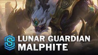 Lunar Guardian Malphite Skin Spotlight - League of Legends