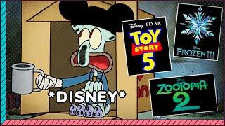 DISNEY está en APRIETOS  Toy Story 5 Frozen 3 y Zootopia 2