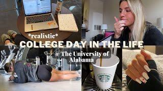 College Day in My Life full day of classes exams working out getting nails done & more