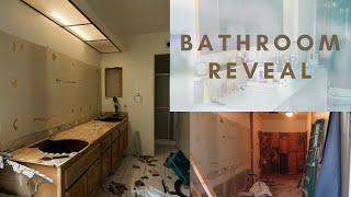 bathroom remodel  buying tiles pantry update bathroom reveal 