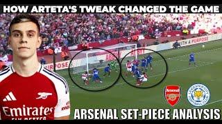 How Arsenal’s Tweak Helped Trossard Win The Game  Arsenal vs Leicester City 4-2  Tactical Analysis