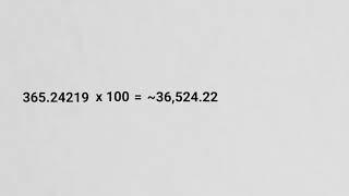 *Footnote to Leap Year Rule - Math of 100 Year Skip