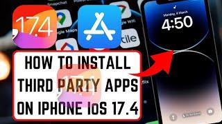 How to install third party app in iphone ios 17.4 2024 How to install third party apps on ios 17.4