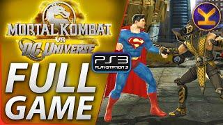 Mortal Kombat vs. DC Universe 2008 PlayStation 3 - Full Game Story Walkthrough 4K - No Commentary