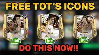 ALL THREE TOTS ICONS LEAKED WHICH ONE SHOULD YOU CHOOSE? GET FREE 96 OVER ICONS IN FC MOBILE