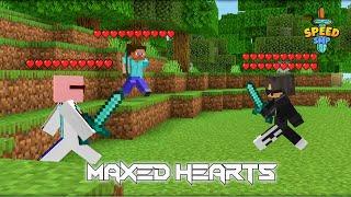 How I Got Max Hearts in This Minecraft PE Lifesteal SMP  Speed SMP