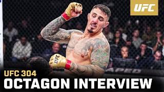 Tom Aspinall Octagon Interview  UFC 304