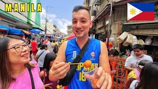 1st Time Eating Filipino Street Food In Manila 