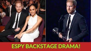 Prince Harry & Meghan Markle Suffer Embarrassing Drama Behind the Scenes At The ESPY Awards