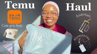 Temu haul & detailed review  Cute girly finds Stationary accessories ️