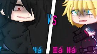 Laughing trendmeme-Boruto and Sasuke