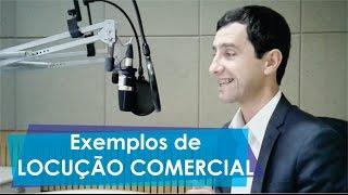 Exemplos de Locução Comercial locutor de rádio