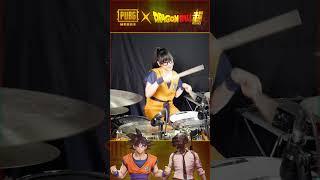 PUBGMOBILE x DRAGONBALLSUPER  Ultimate battle drum cover #drumcover  #drums