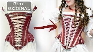 Making 17th Century Stays - Historical Corsetry