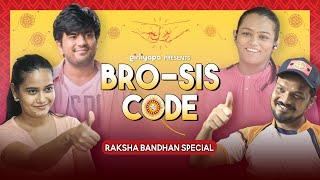 Bro-Sis Code I Rakshabandhan Special Ft.Khushbu Baid and Nidhi Sahu  Girliyapa