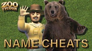 StaffAnimal Cheat Codes Zoo Tycoon 2001