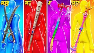 34 *TRYHARD* Pickaxes In Fortnite.. BUY THESE