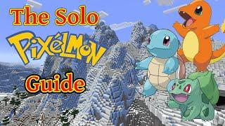 Your First Few Days in Pixelmon - the Solo Pixelmon Guide Episode 1