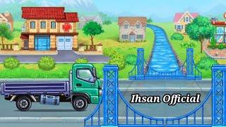 PERMAINAN EDUKASI ANAK-ANAK BELAJAR MENYUSUN ALAT BERAT TRUCK DROP SIDE - GO KIDS - IHSAN OFFICIAL