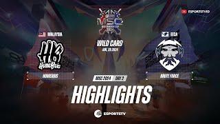 HomeBois vs Brute Force HIGHLIGHTS WILDCARD MSC 2024  BF VS HB ESPORTSTV