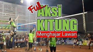 Final seru Sambijajar vs Trenceng Sumbergempol Turnamen bola voli Tulungagung